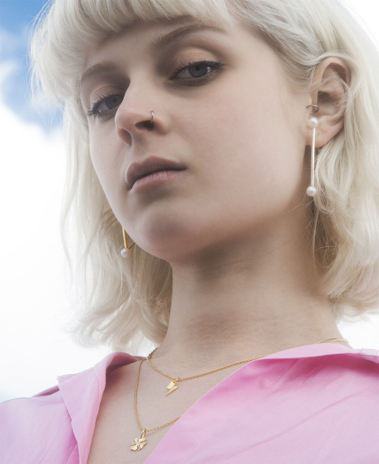 Reflection Clover Pendant