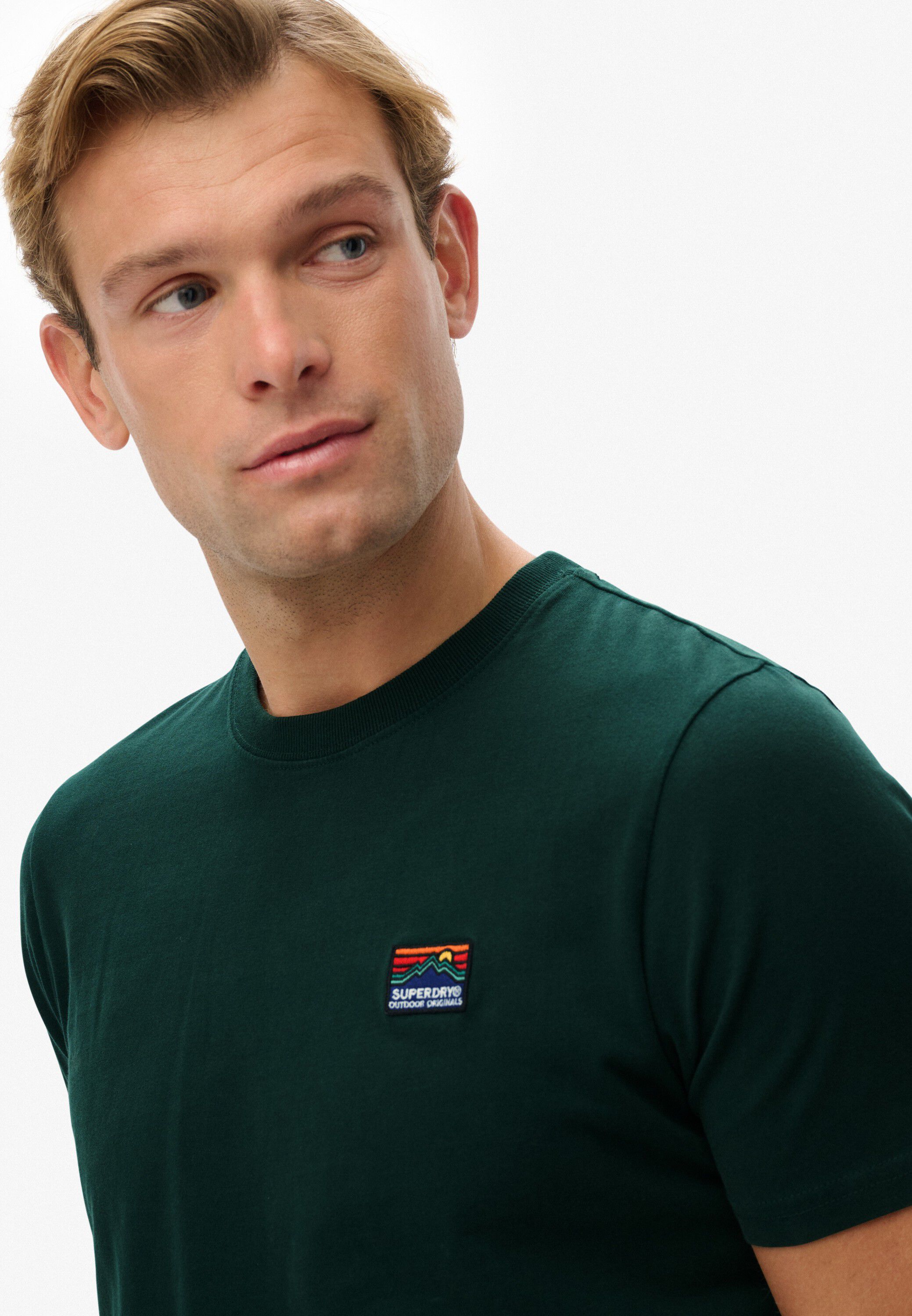GREAT OUTDOORS EMB RELAXED TEE