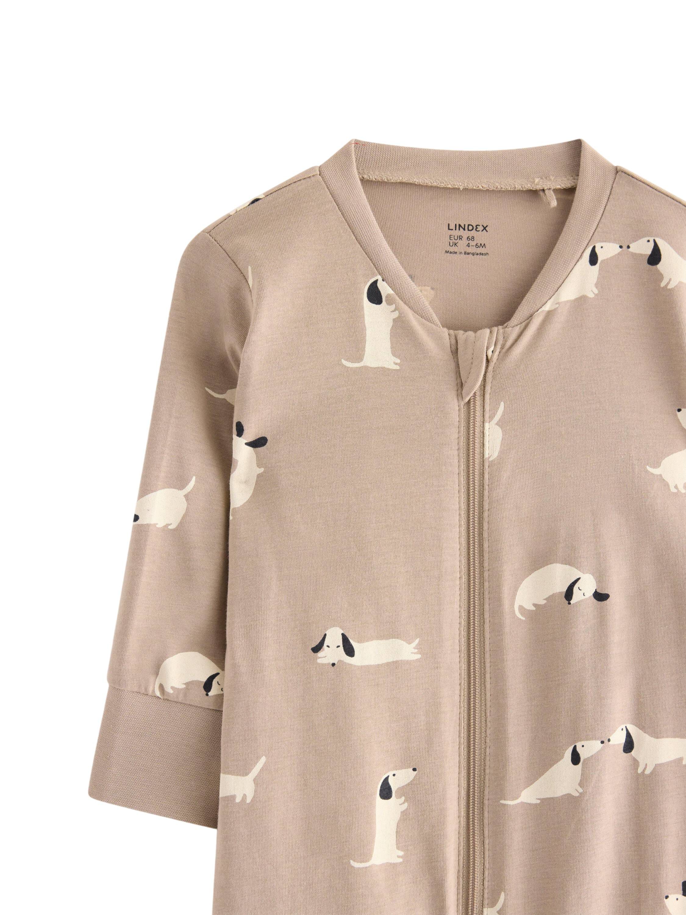 Soft pyjamas in cotton with long sl