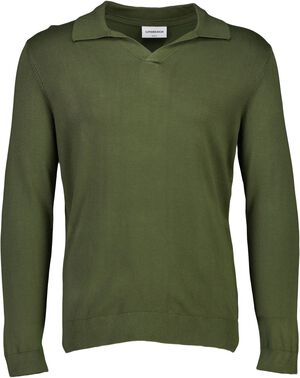 Ecovero L/S v-neck polo