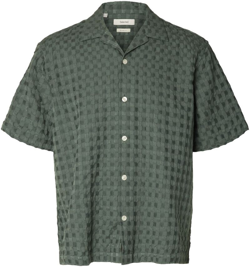 Slhrlxmonty Texture Ss Shirt