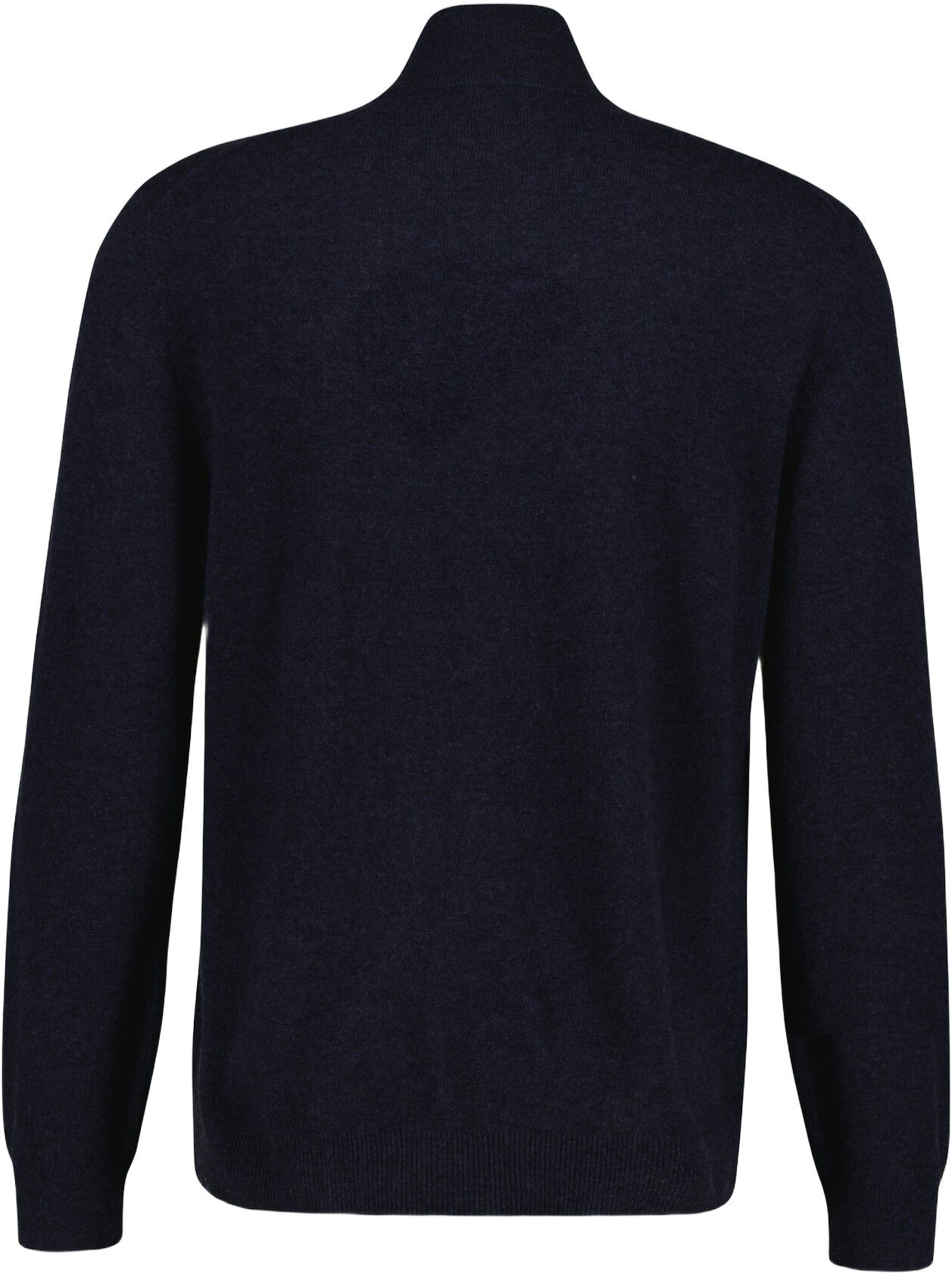 EXTRAFINE LAMBSWOOL ZIP CARDIGAN