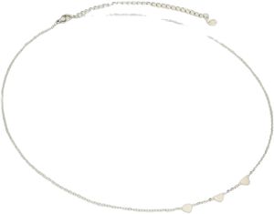 Necklace with three hearts