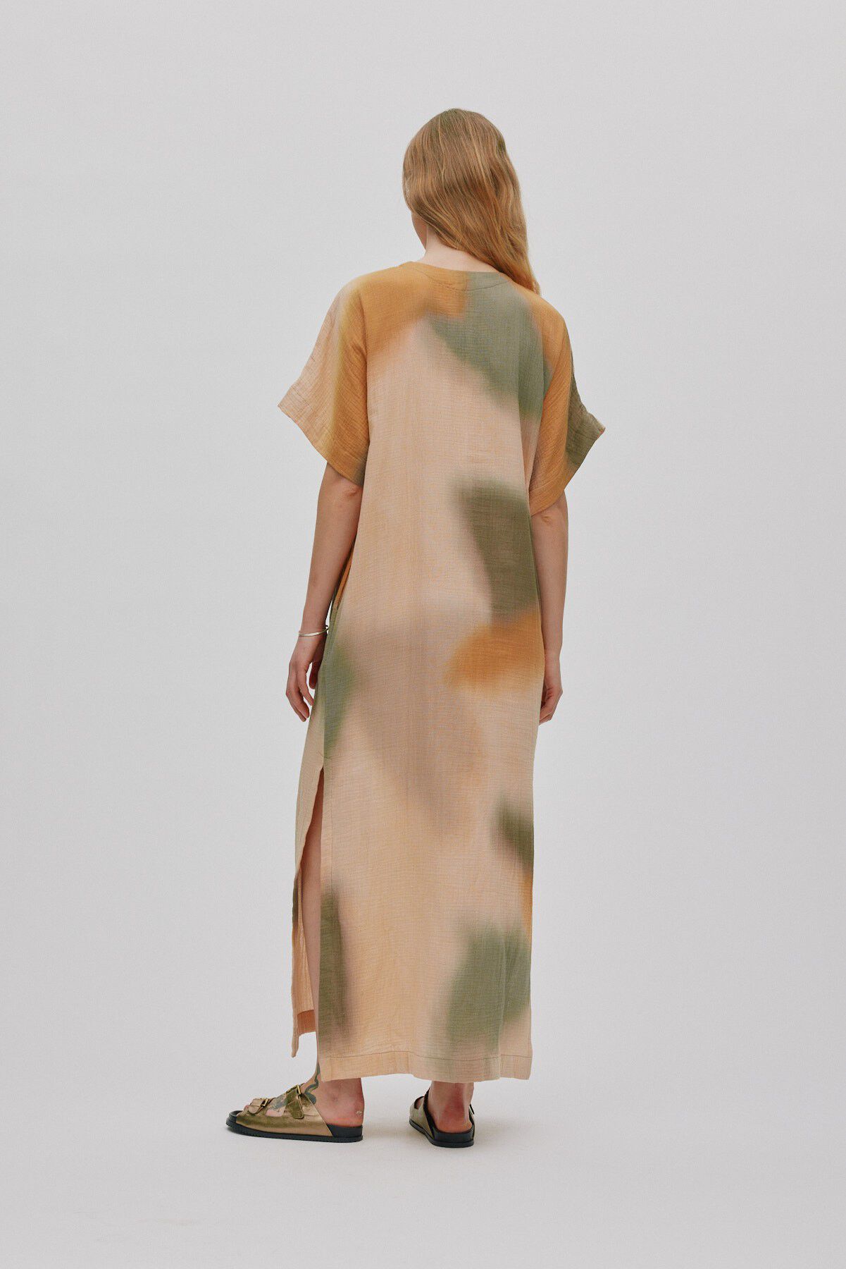 Water colour column dress - Inza