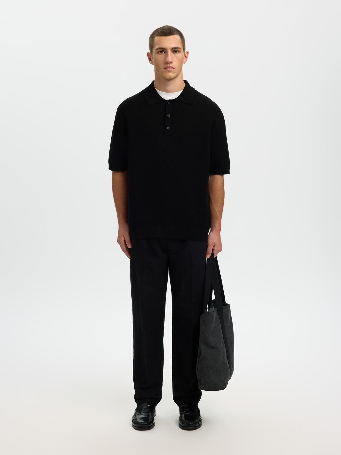 SLH-LEROY LINEN BLEND OVERSHIRT LS