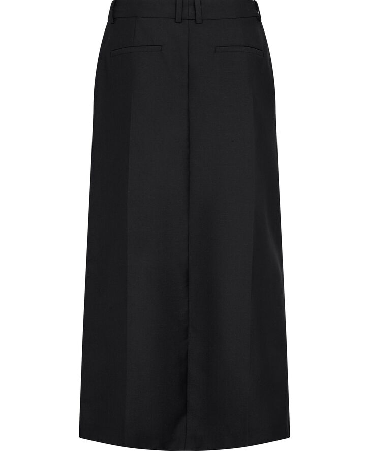 Pencil wool-blend skirt