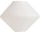 Paper Shade-Diamond Ø50-Classic white