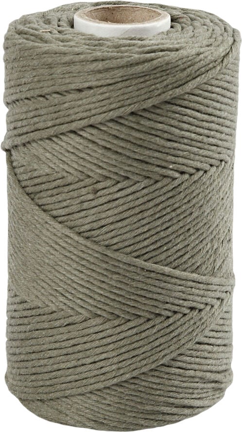 Macramé snor, L: 198 m, diam. 2 mm.