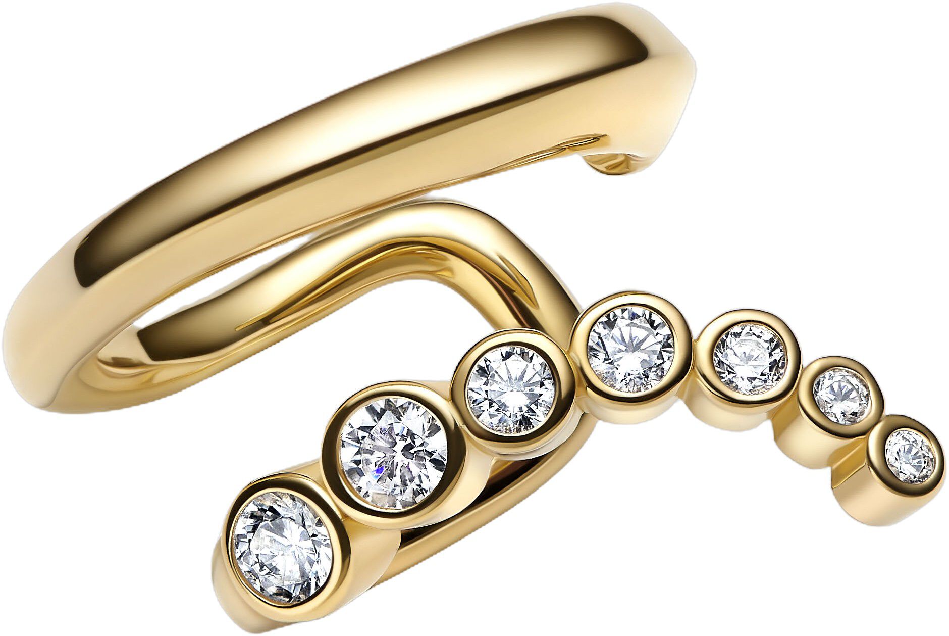 Arc Ear Cuff Gold