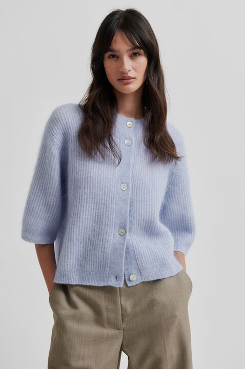 Andrea Knit Rib Cardigan