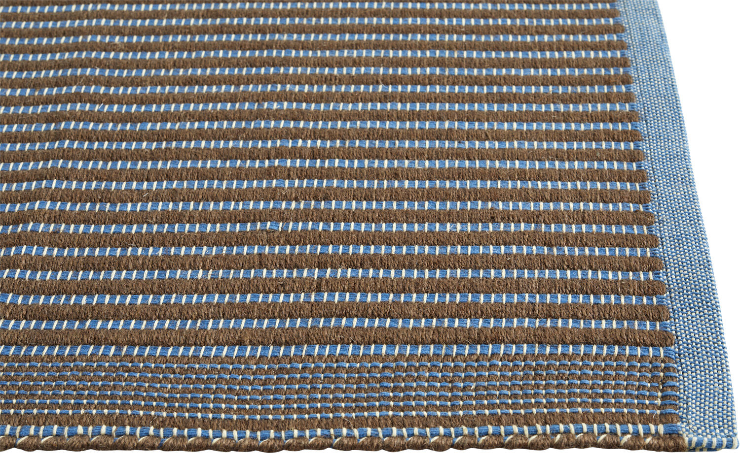 Tapis Mat-60 x 95-Chestnut and blue