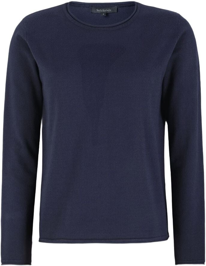 SRMarla O-Neck Roll Edge knit