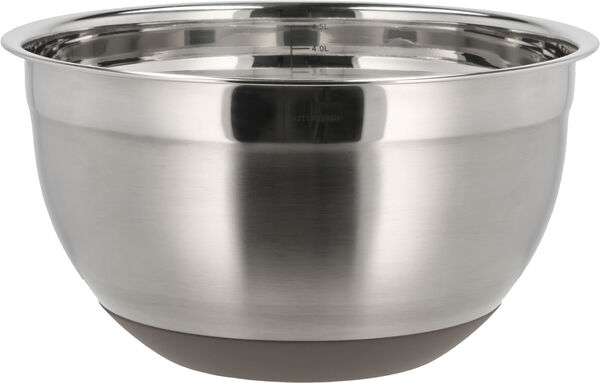 Røreskål m. silikonebund 5 liter Latte