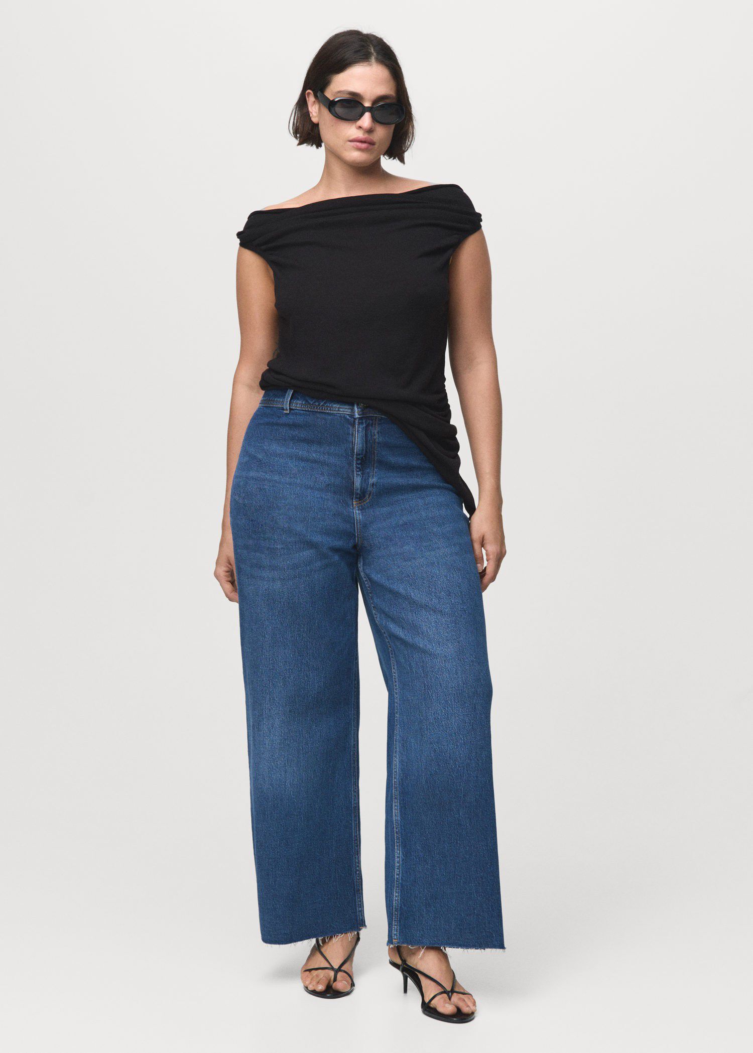 Catherin culotte high-rise jeans
