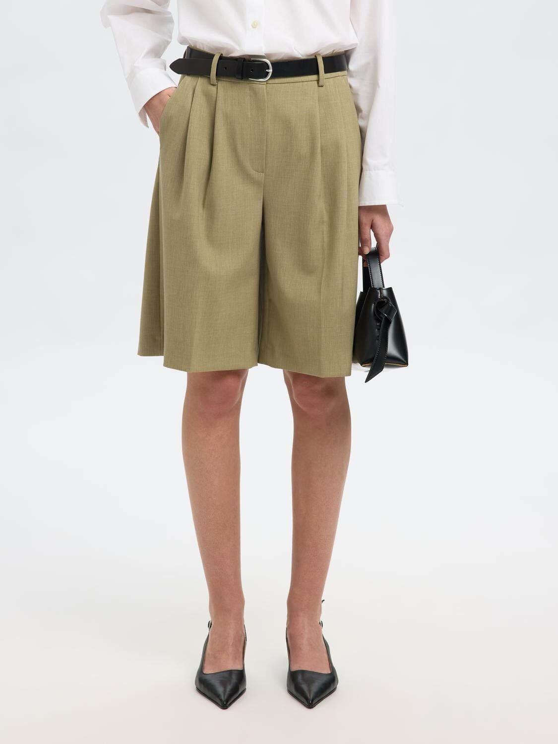 SLFBERMUDA-RITA LANO HW SHORTS