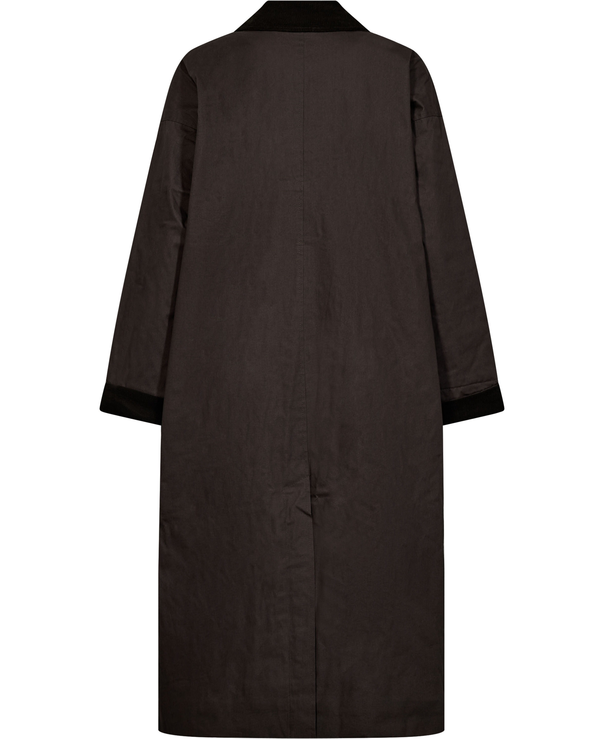 Emmy 1 coat with corduroy detail - GRS