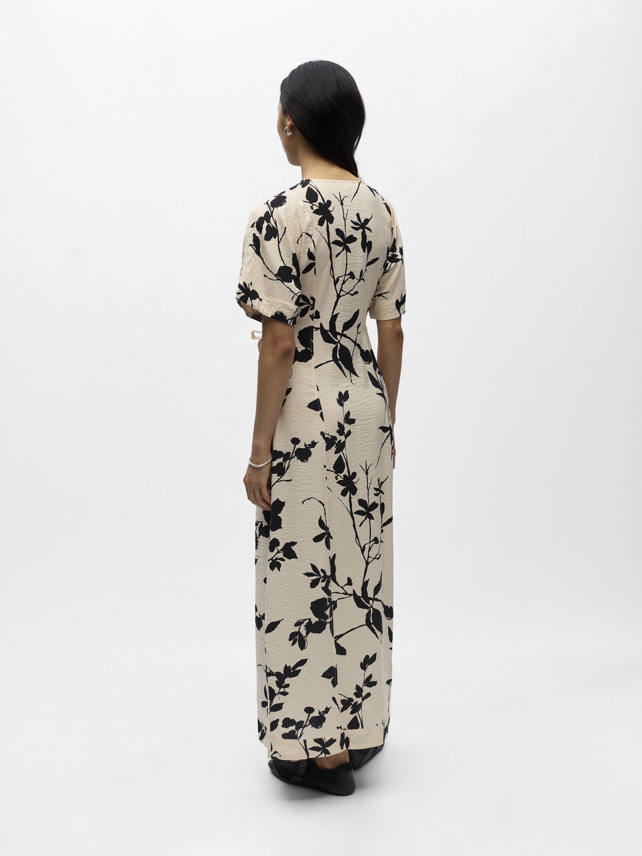 OBJJACIRA S/S RE LONG WRAP DRESS NO