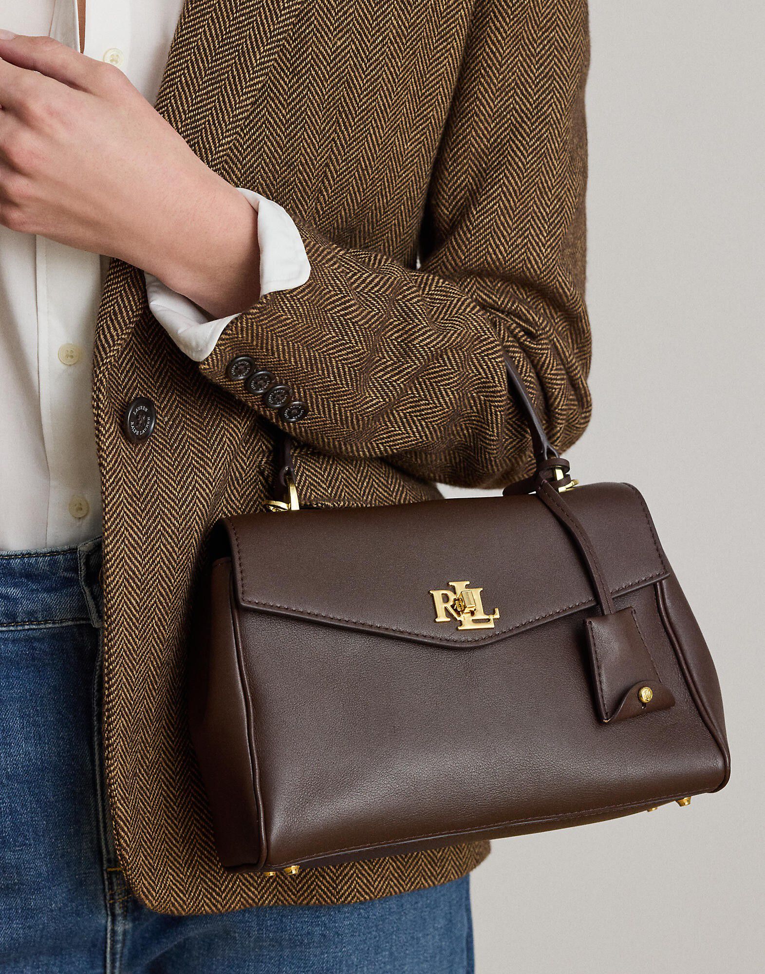 Nappa Leather Small Farrah Soft Satchel