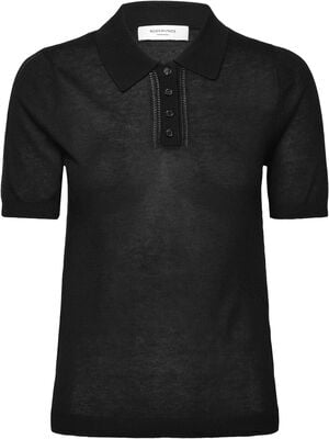 RWSamira Silk SS Polo Pullover