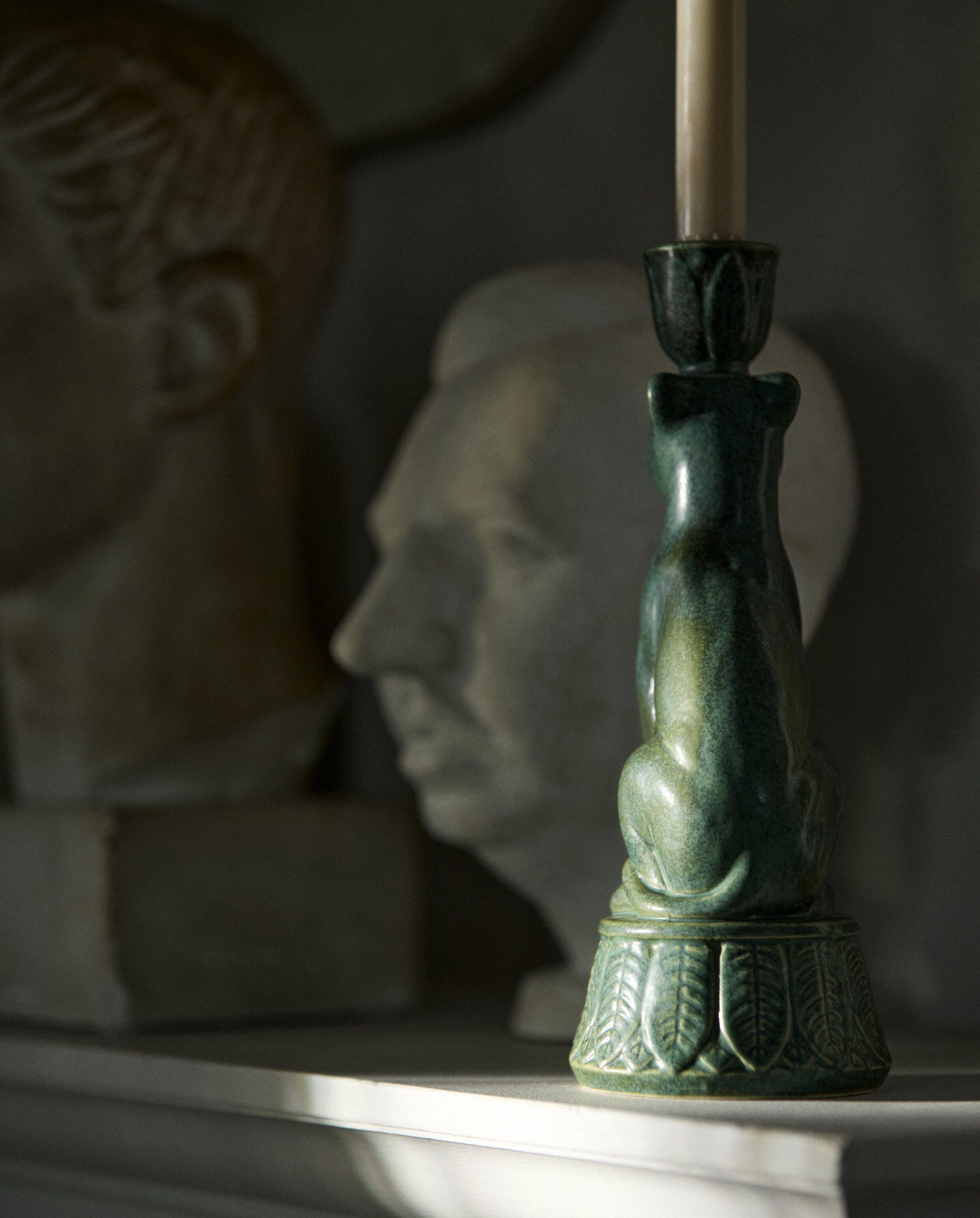 PADAR candle holder - green