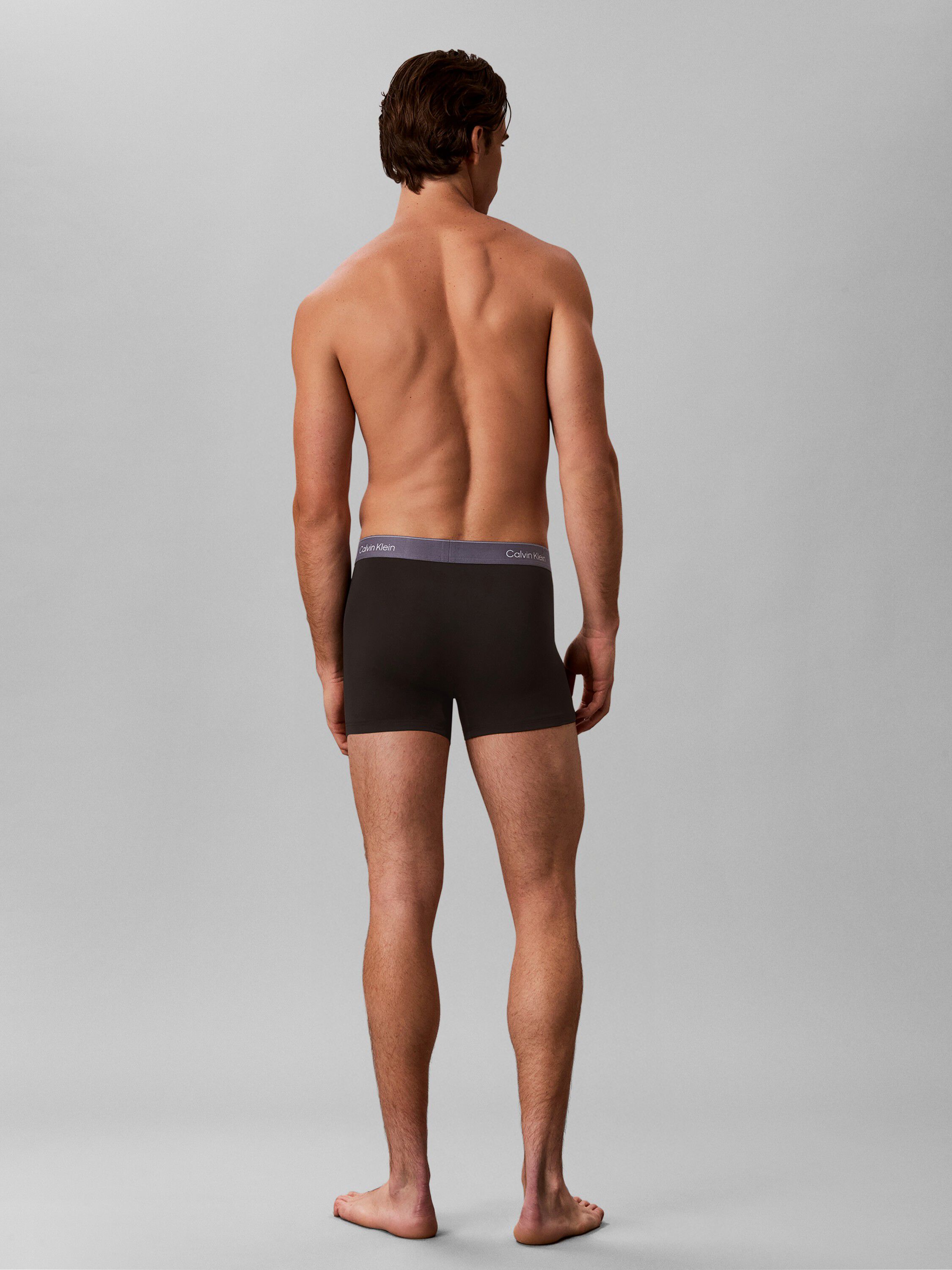 3 Pack Relaxed Trunks - Icon Cotton Stretch
