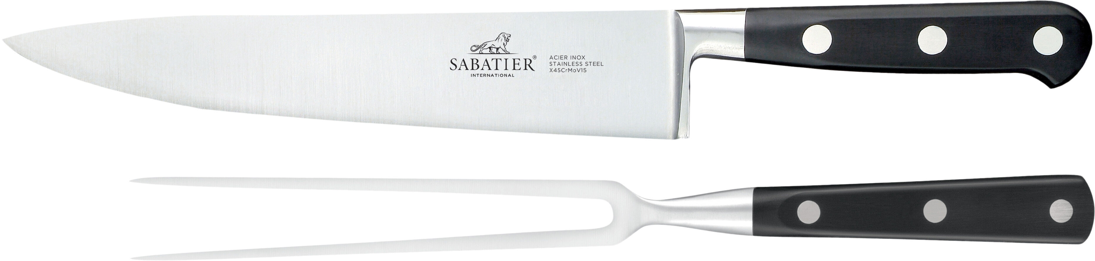 Forsk&aelig;rers&aelig;t Licorne 2 dele St&aring;l/Sort