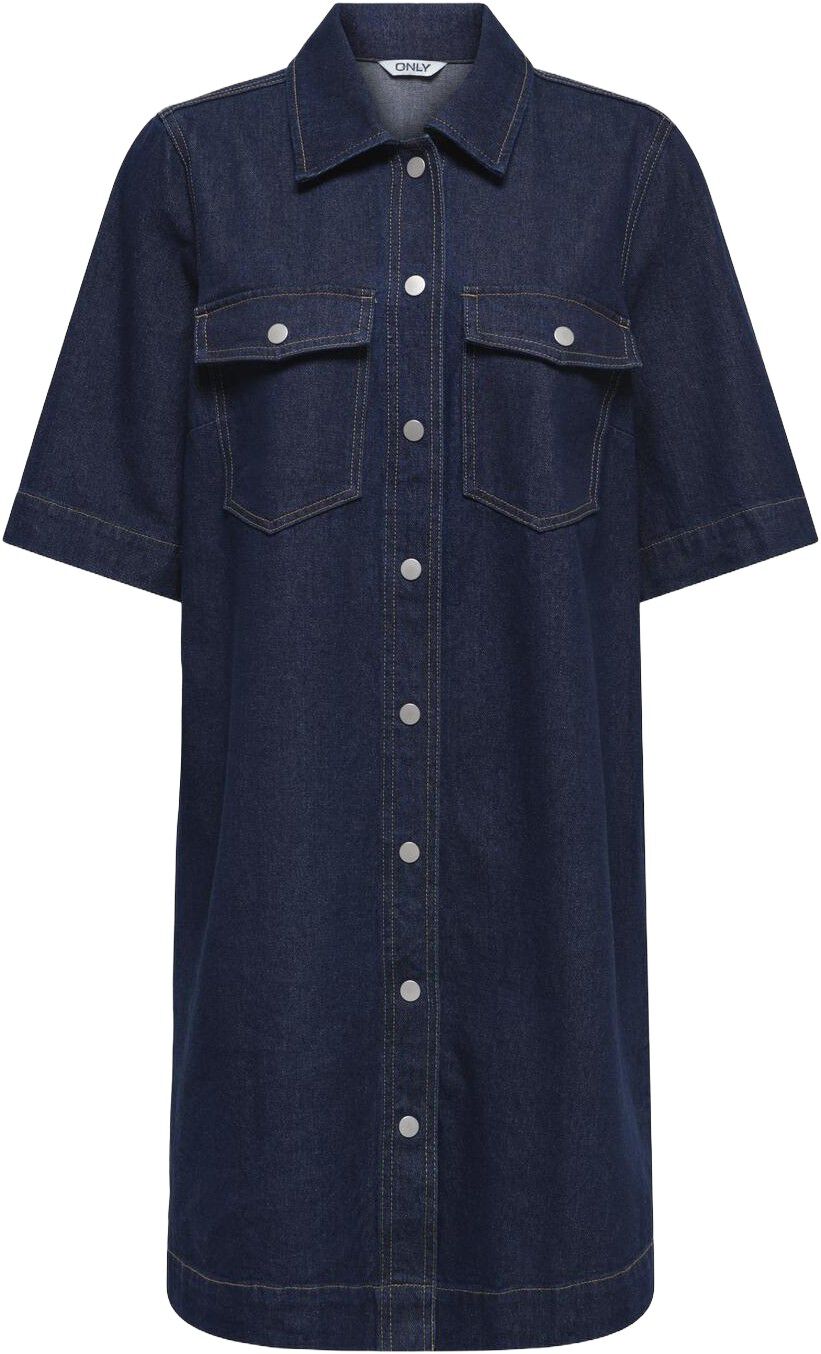 ONLBELLE S/S BUTTON DRESS DNM GUA N