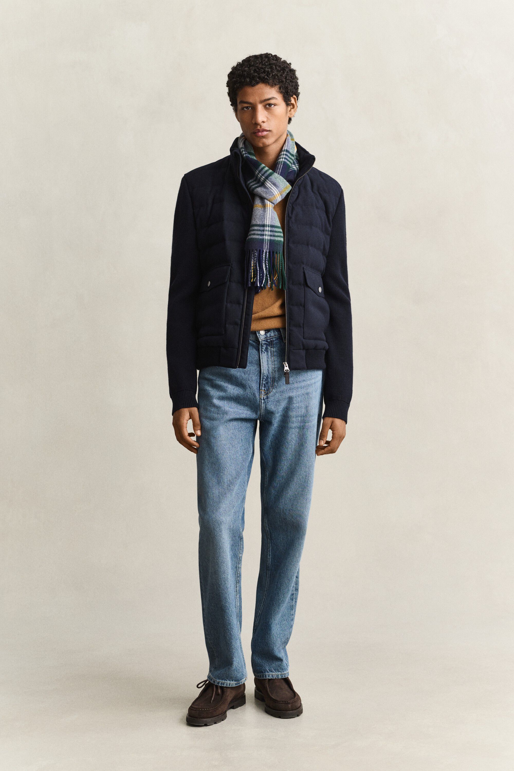 INSULATED HYBRID FLANNEL JACKET