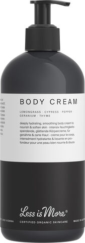 Organic Body Cream Lemongrass Eco Size 500 ml.