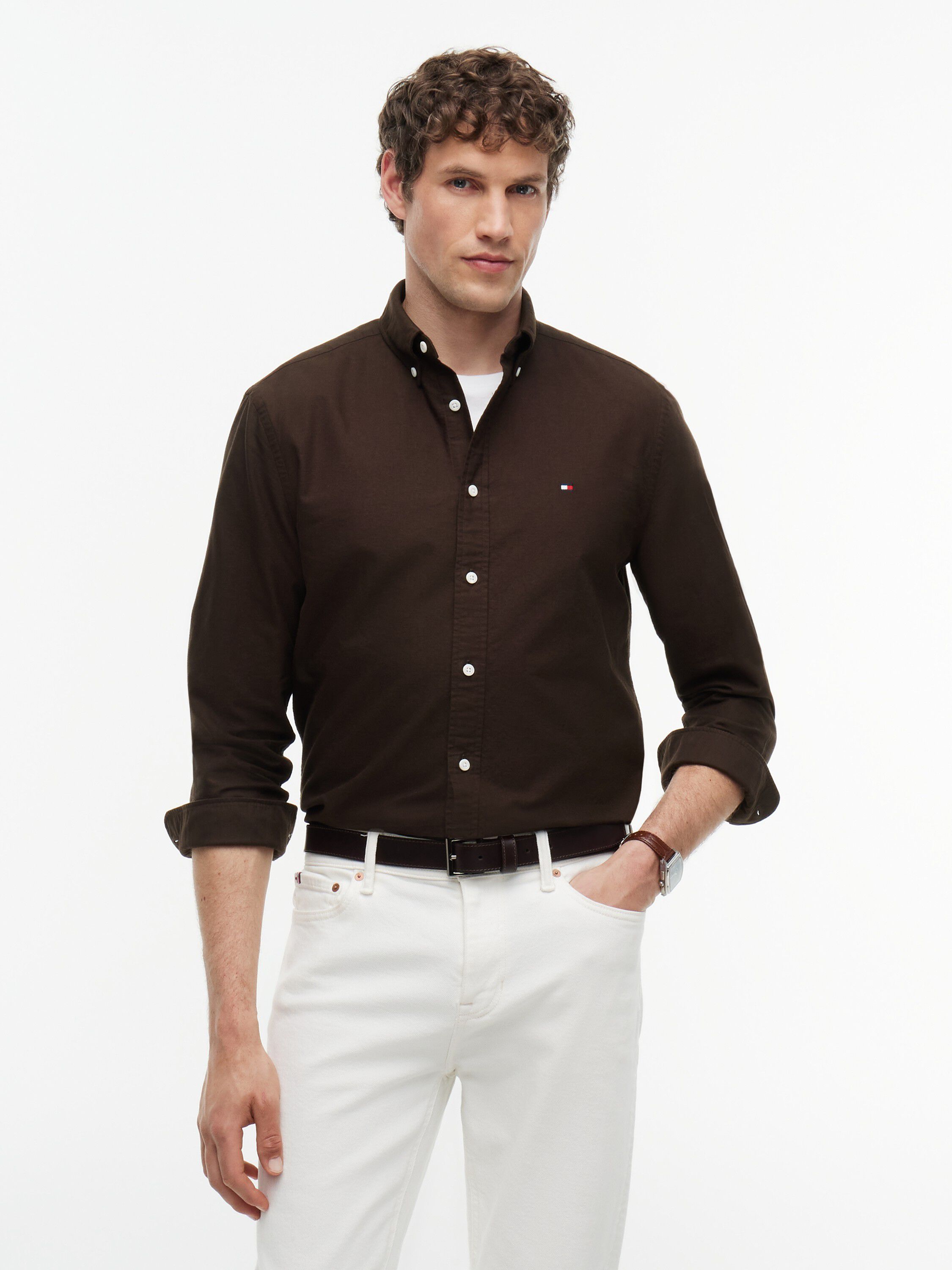 Regular Fit Button-Down Oxford Shirt