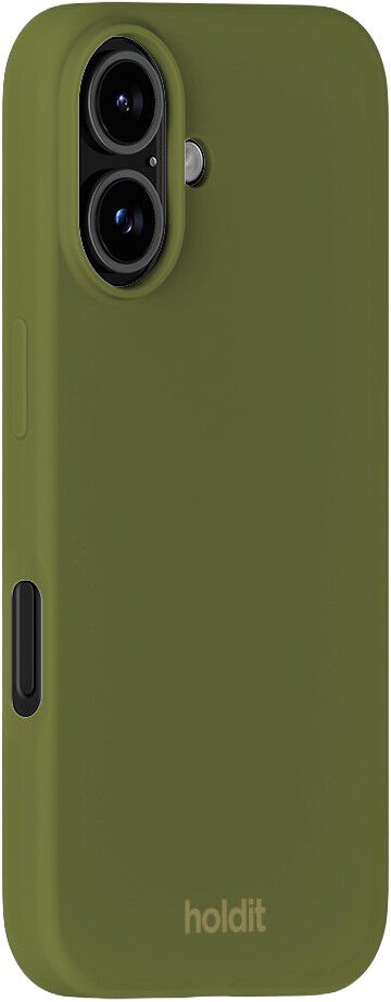 Silicone Case iPhone 16 Pickled Green