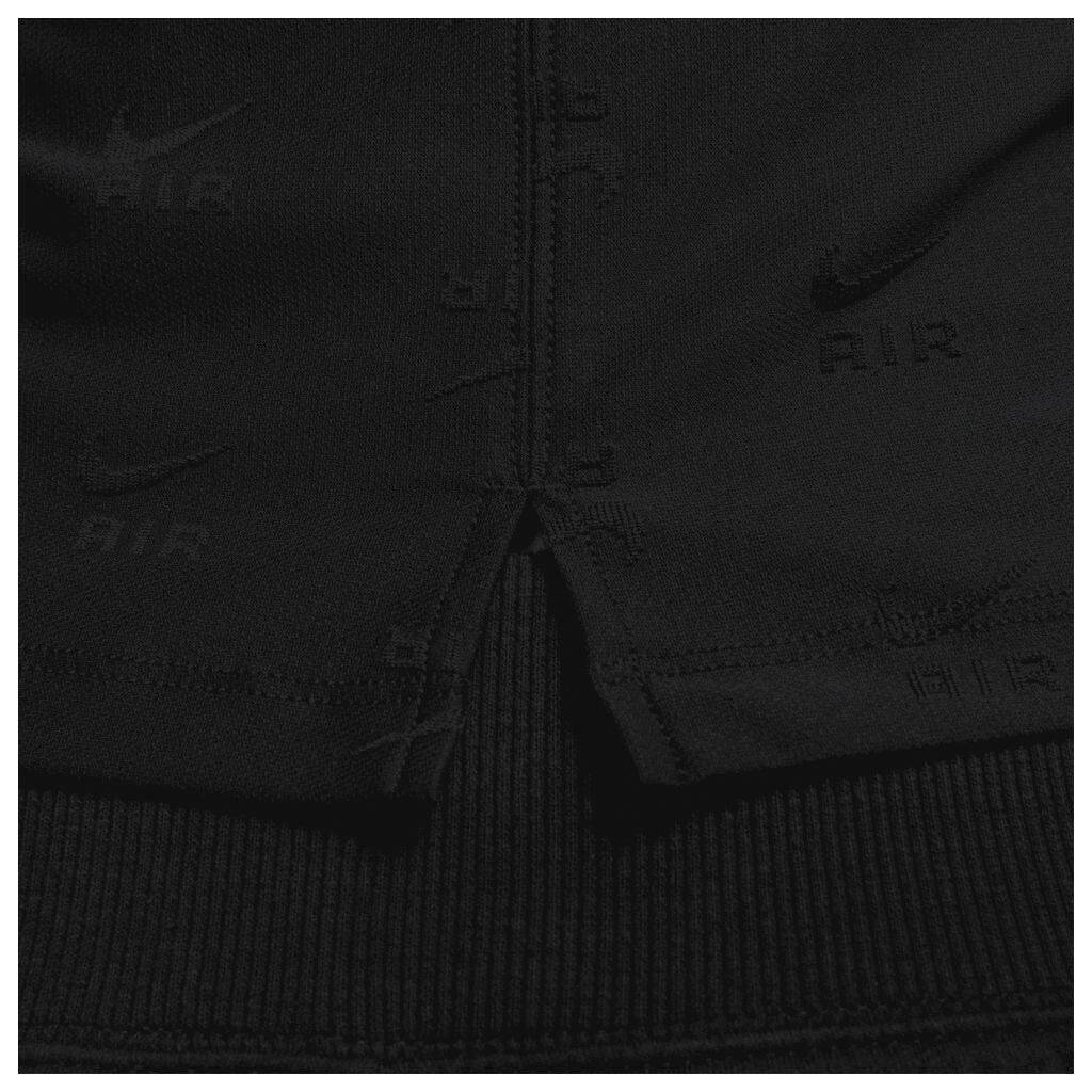 air printed long shirt