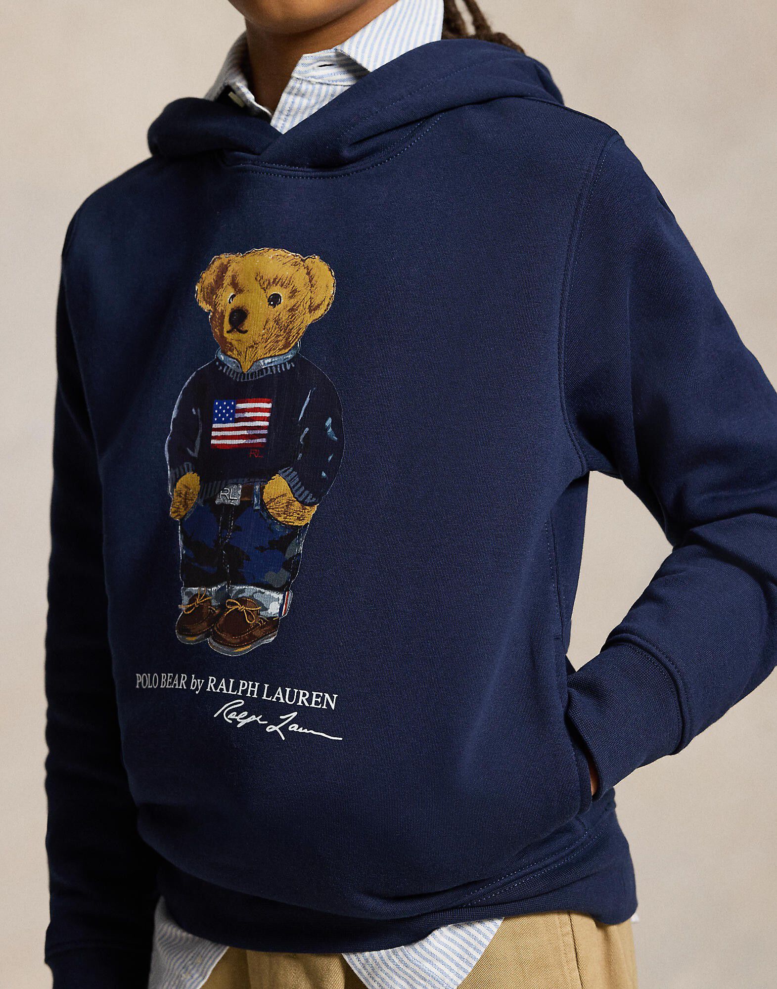 Polo Bear Fleece Hoodie