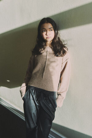 G Verona Cropped Seam Knit