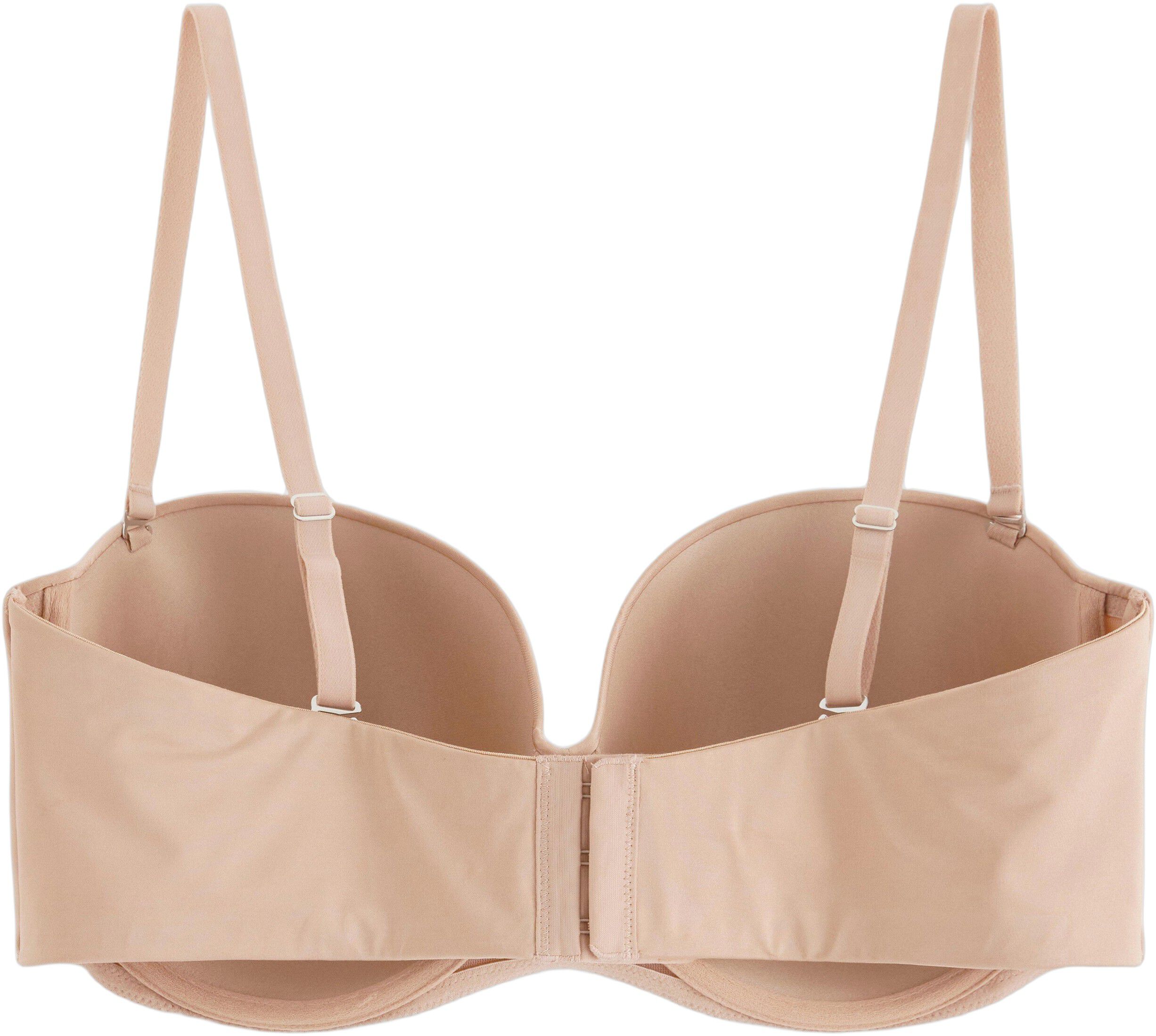 Soft, versatile strapless bra with