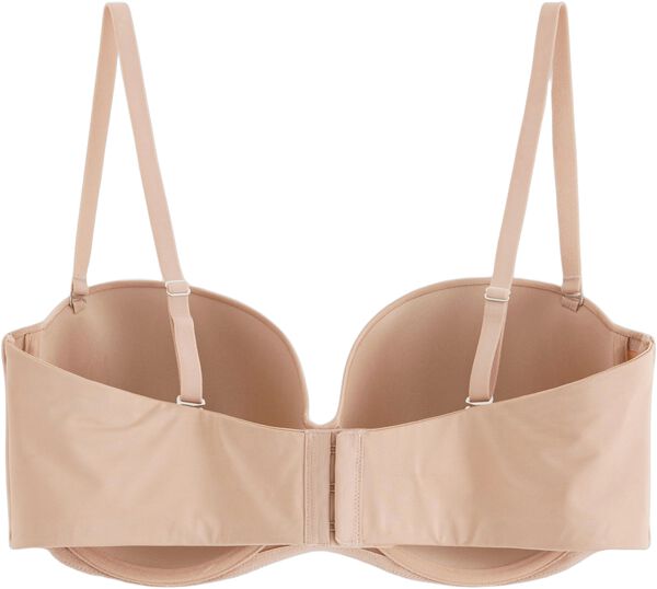 Soft, versatile strapless bra with