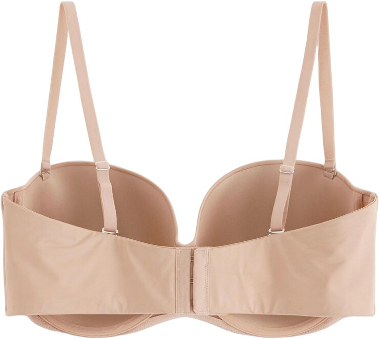 Soft, versatile strapless bra with