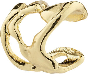 ZENA recycled ear cuff gold-plated