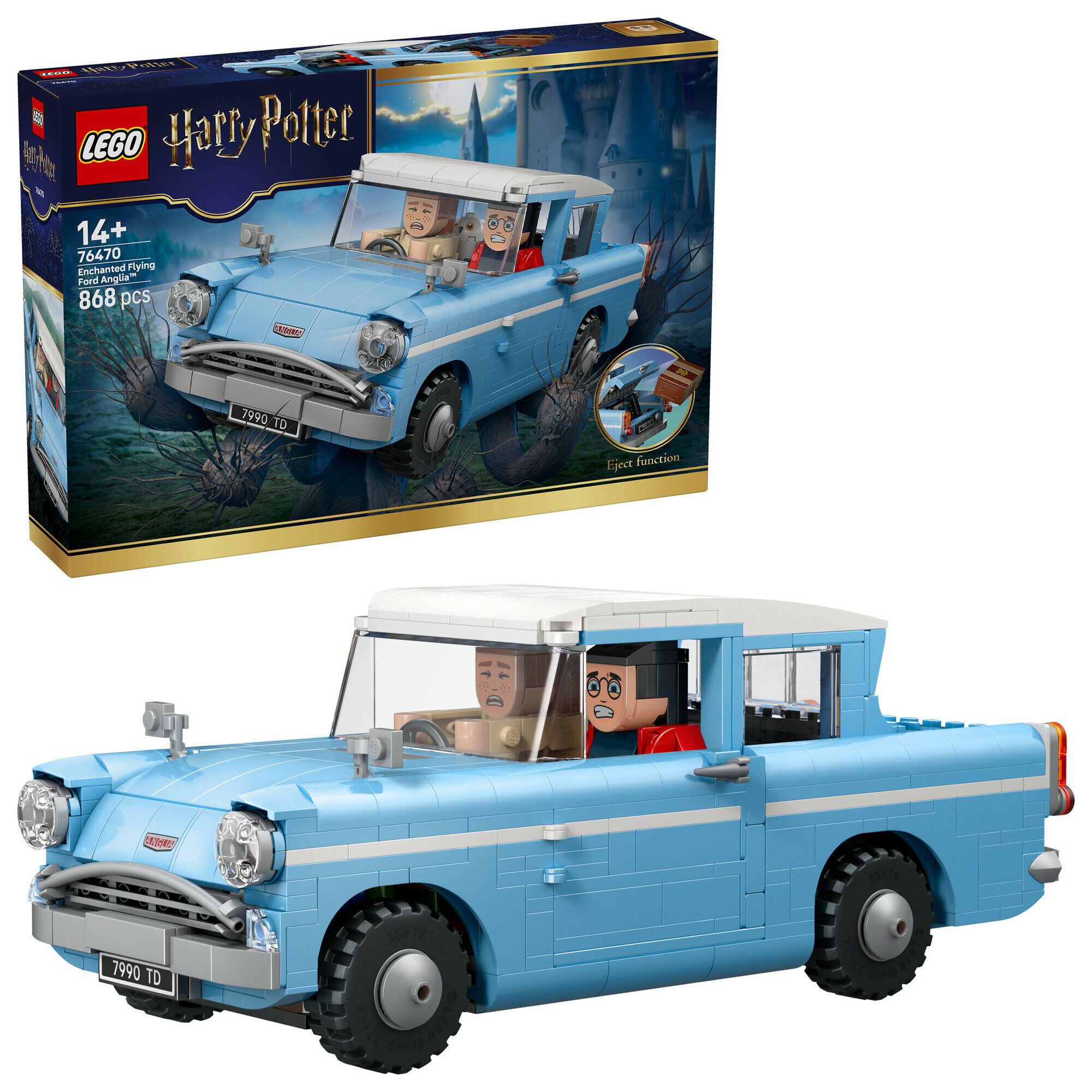 Fortryllet flyvende Ford Anglia 76470
