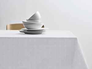 Dug Tiles Damask Optisk hvid