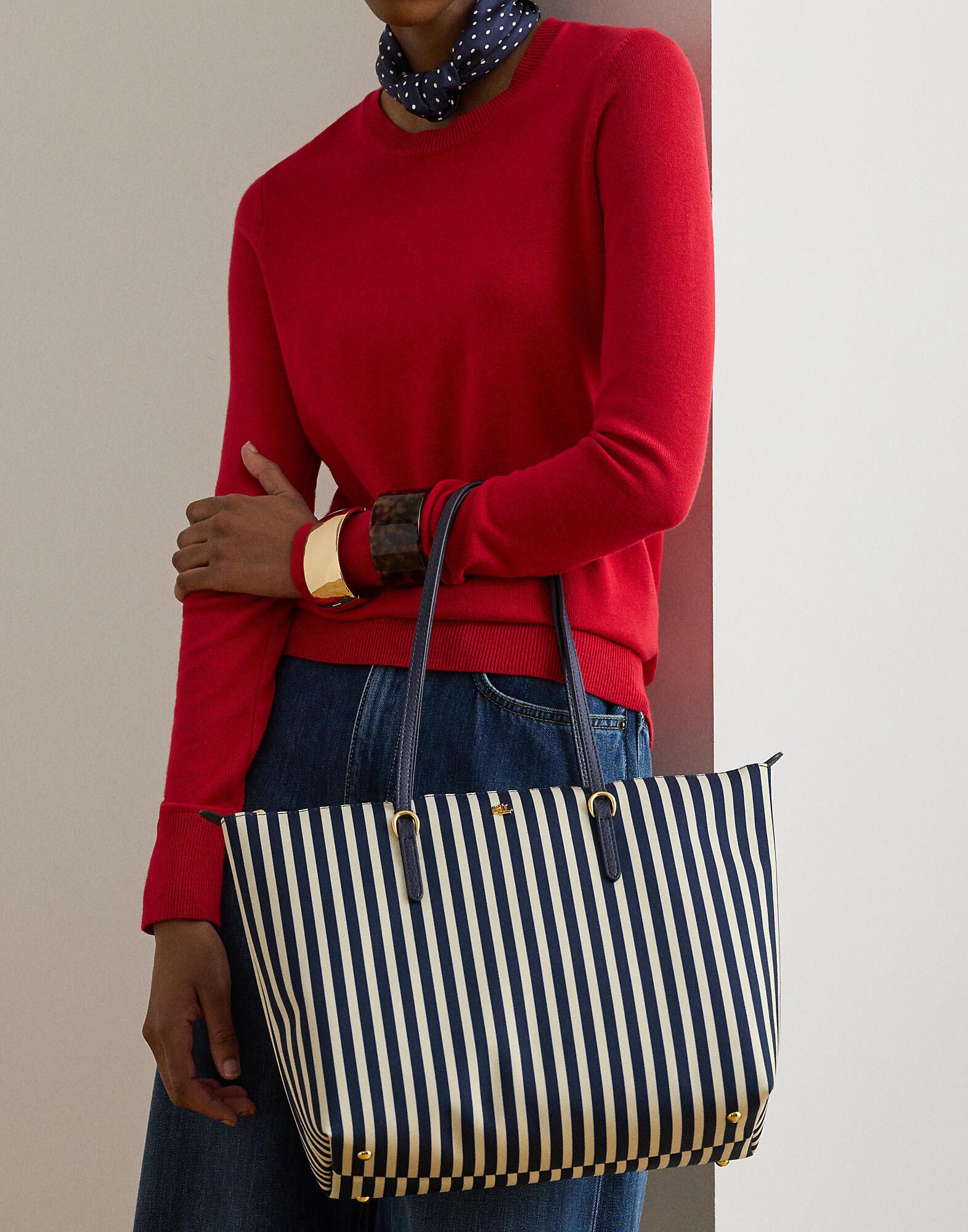 Nylon Medium Keaton Tote Bag