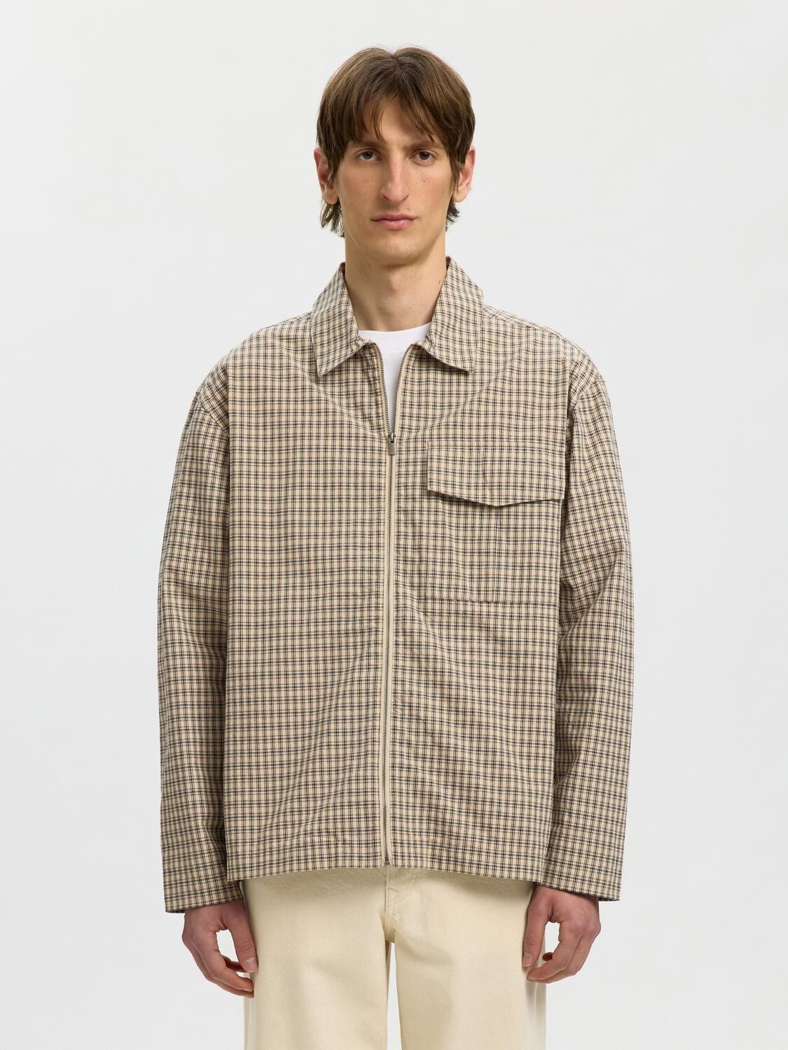 SLMRLXMATT ZIP OVERSHIRT