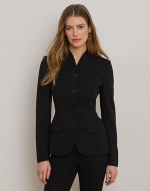 ST LT WT WOOL CRP-WVN-BLAZER/SPORT