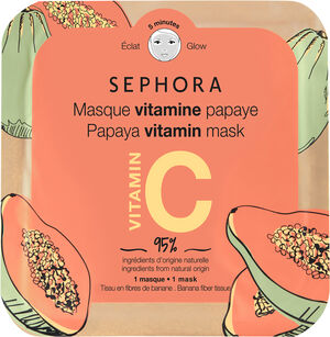 Vitamin Sheet Mask - 95% Natural Ingredients