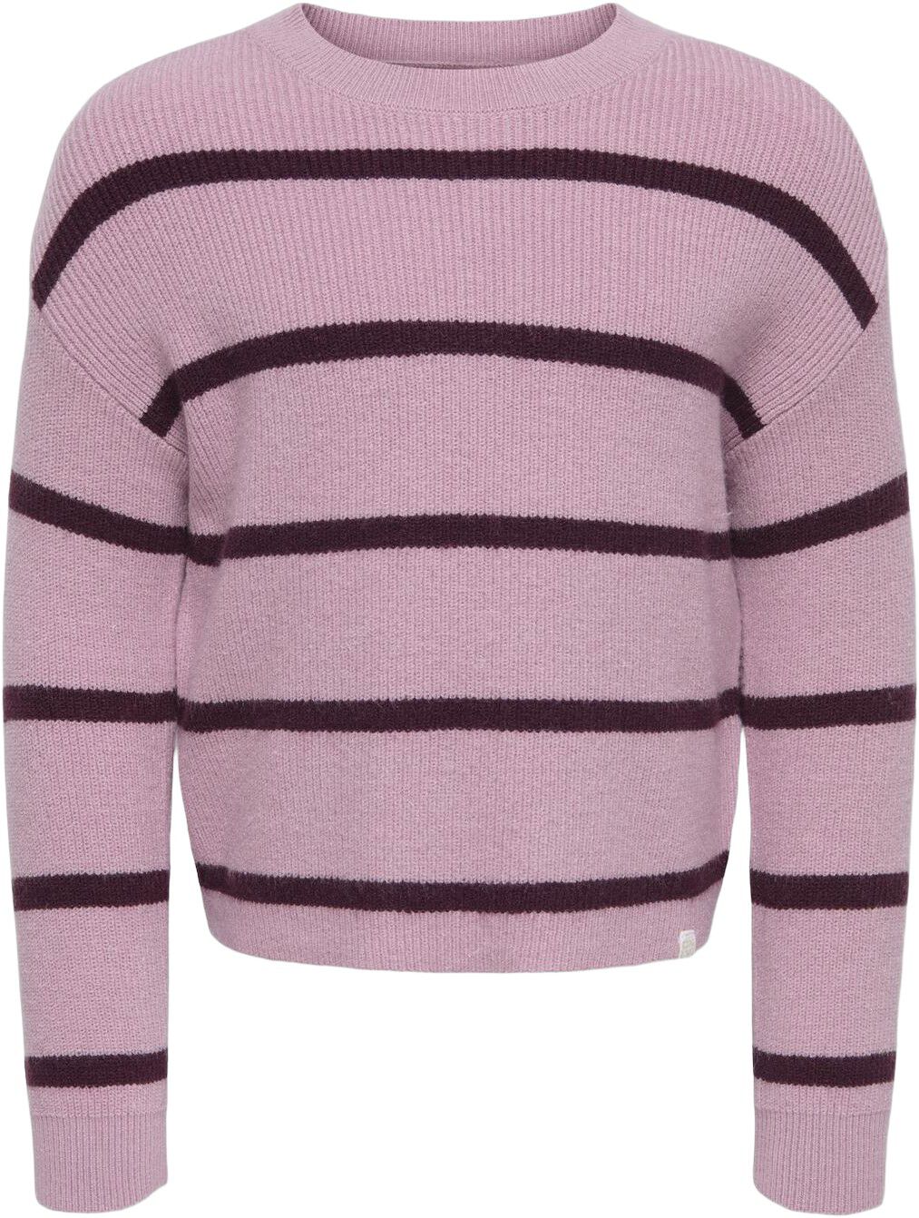 KMGFRANCA LIFE SHORT LS STRIPE KNT