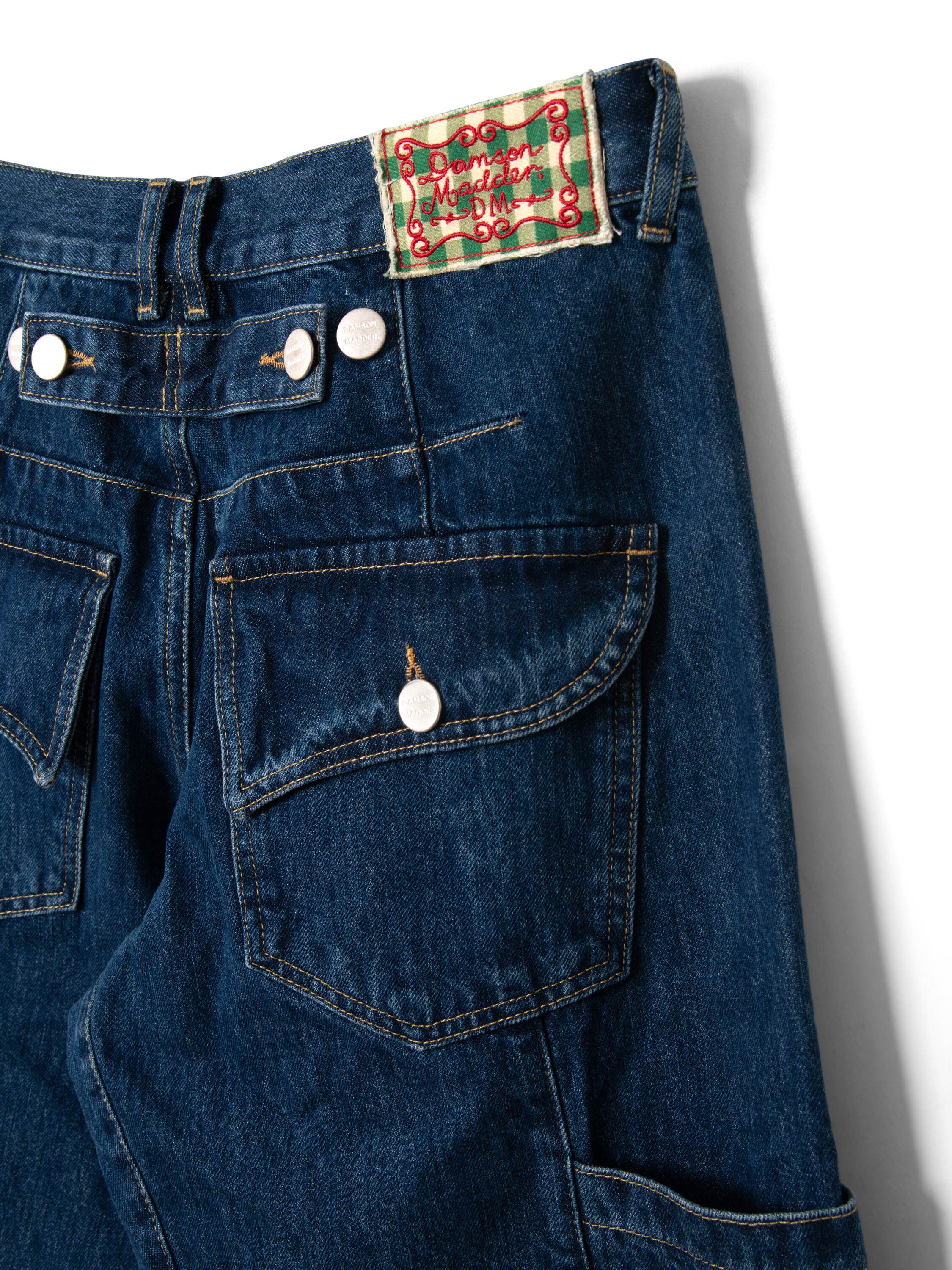 BARREL NINA JEAN - AUTHENTIC MID BLUE WASH