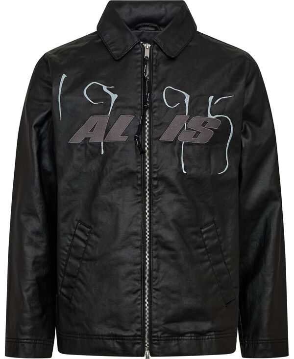 Viren Short Worker Jacket W/ Chest Embroidery