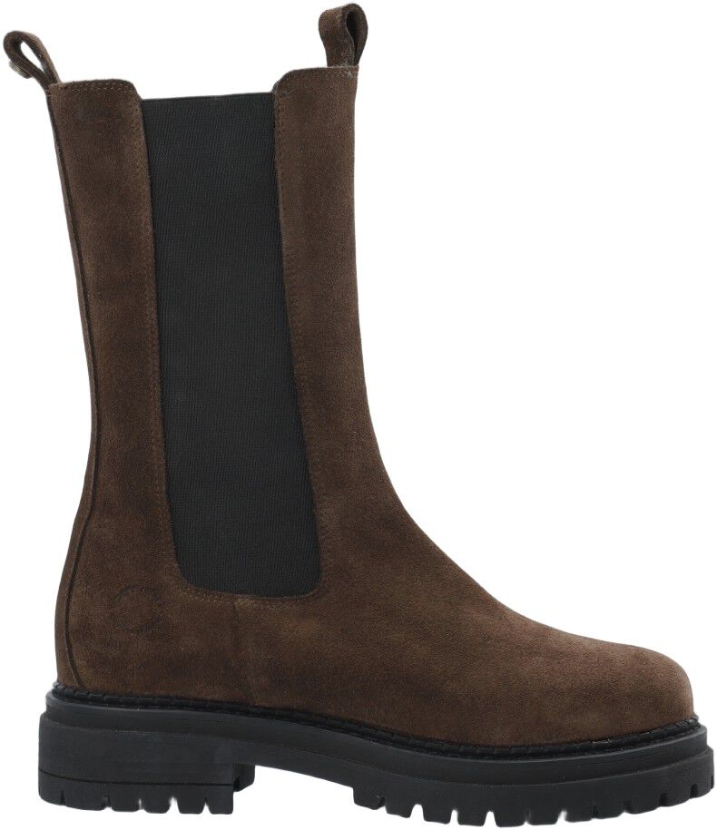 CASHANNAH Chelsea Boot High Cut Suede