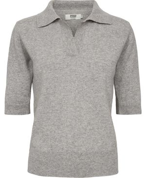 Classic 9 Kortærmede polo strik - 100% Cashmere