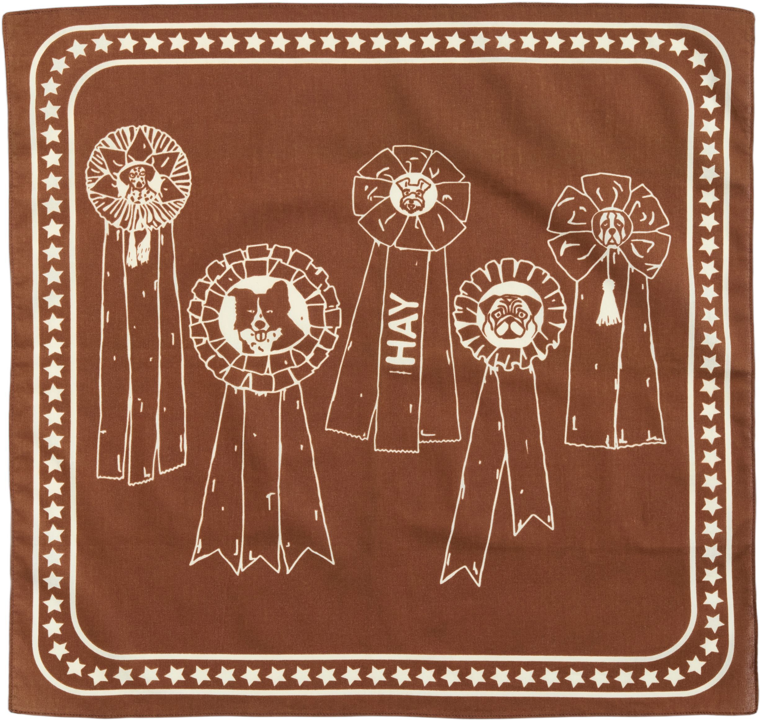 HAY Dogs Scarf Recycled-55 x 55-B